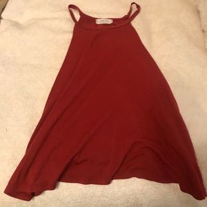 Red Halter top